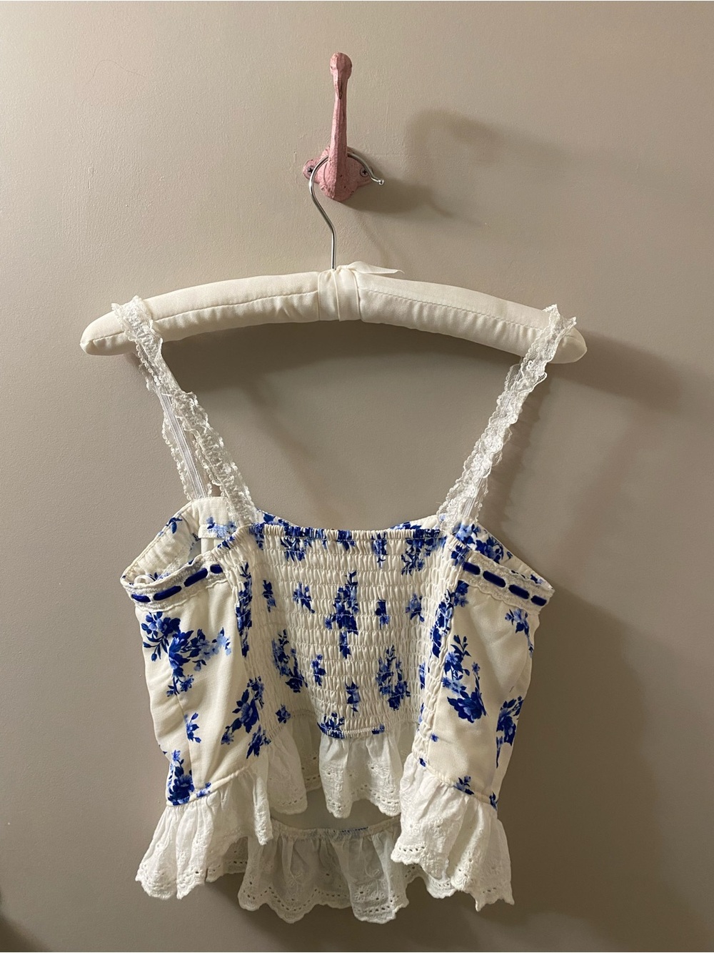 Thirty Thirty Floral Lace-Trim Cami Top - Picture 6 of 6
